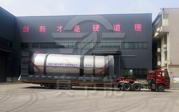 醬油渣烘干機(jī)運輸現(xiàn)場